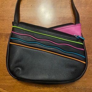 Retro side purse